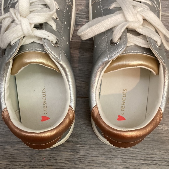 J. Crew Girl’s Saturday Metallic Sneaker - Picture 2 of 8